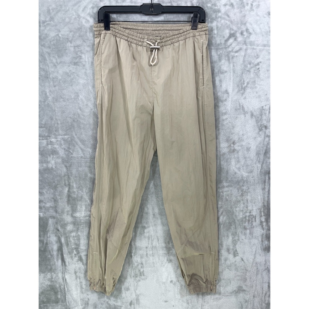 Lululemon Evergreen Track Jogger Pants Windbreaker Women's 8 Tan Beige LW5DNYS